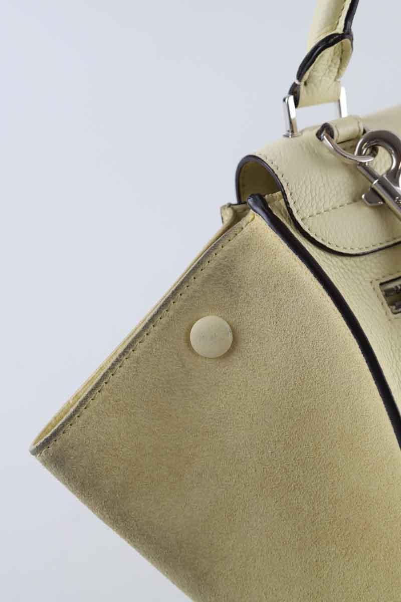 Sac à main Celine Trapeze Jaune