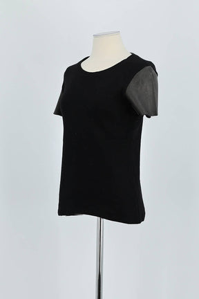 T-shirt Majestic Filatures  Noir