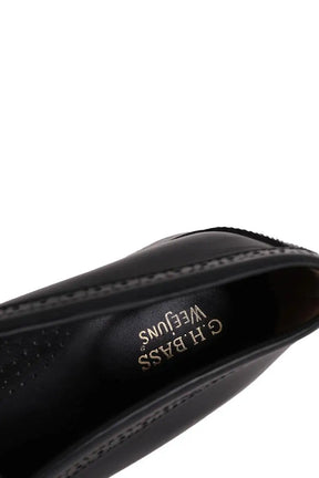 Mocassins GH Bass Noir en Cuir