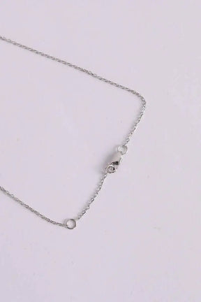 Collier Dinh Van Cible Argent en Or blanc