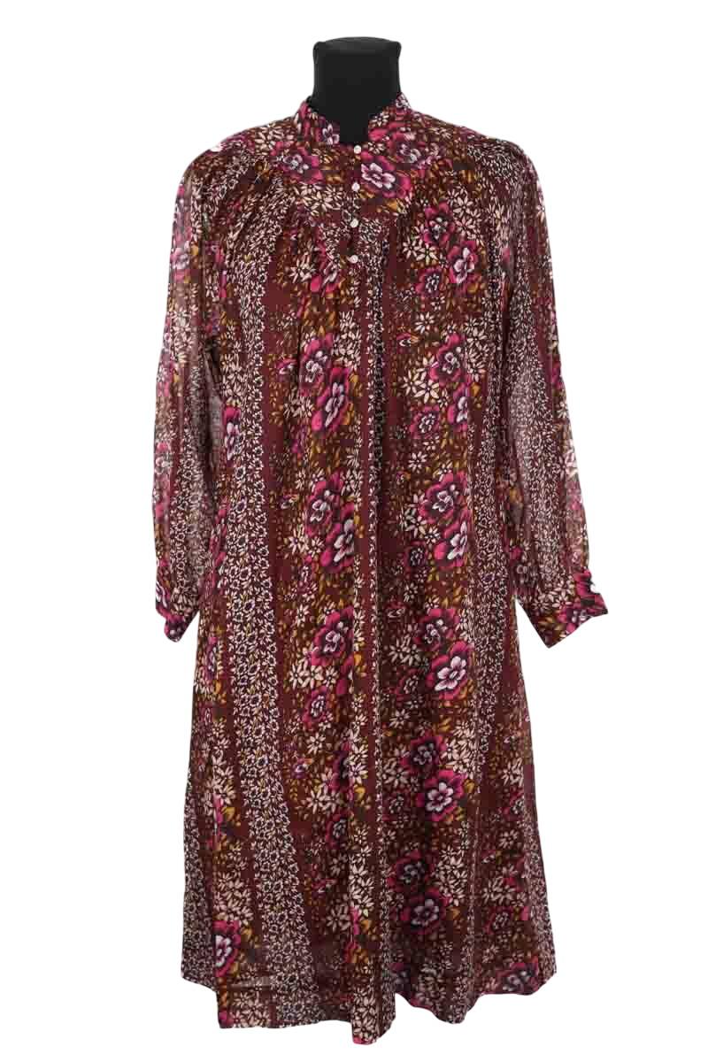 Mi-longueur Antik Batik  Bordeaux