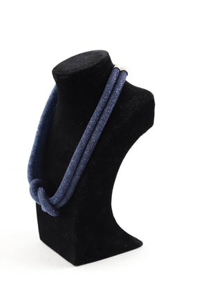 Collier Swarovski  Bleu