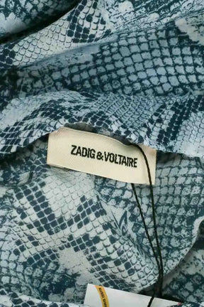 Jupe Zadig & Voltaire Bleu en Soie