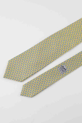 Cravate Hermès  Jaune