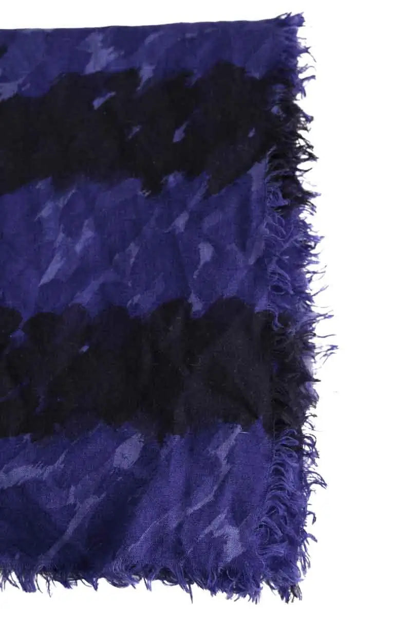 Chèche Burberry Bleu en Coton