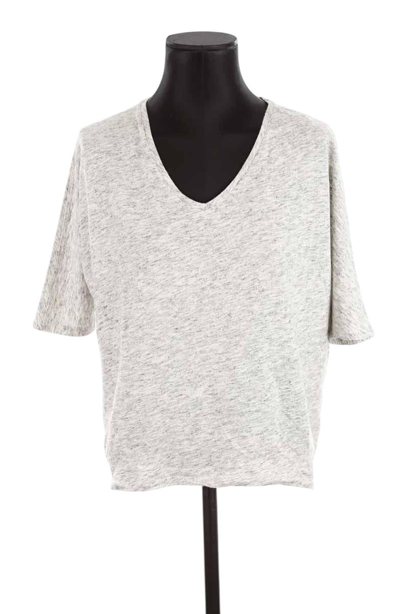 T-shirts Majestic Filatures  Gris