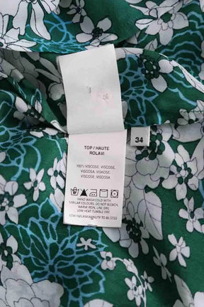 Blouse Essentiel Antwerp Vert en Viscose