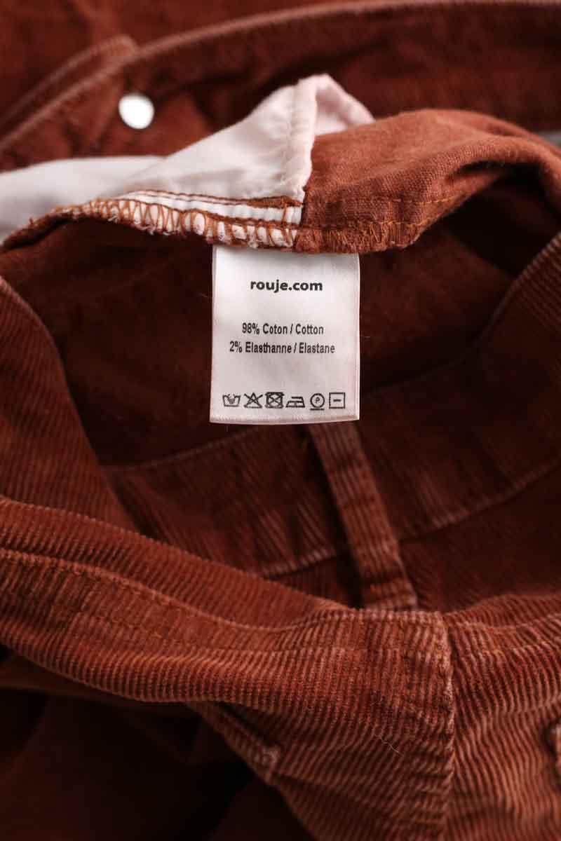 Droit Rouje  Marron