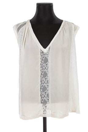 T-shirts Maje  Blanc