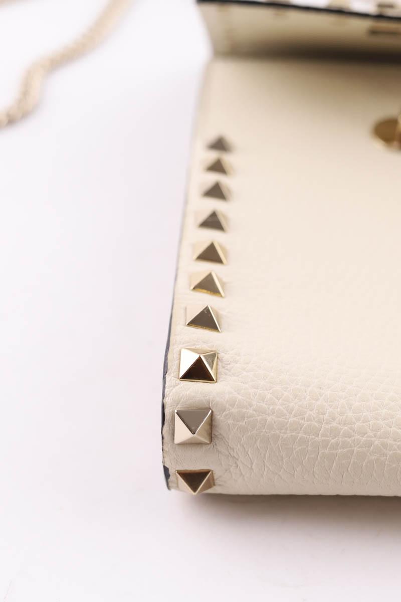 Bandoulière Valentino Rockstud Beige