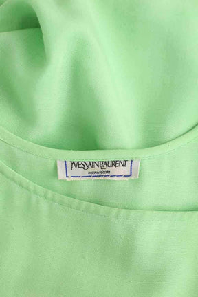 Robe Saint Laurent  Vert