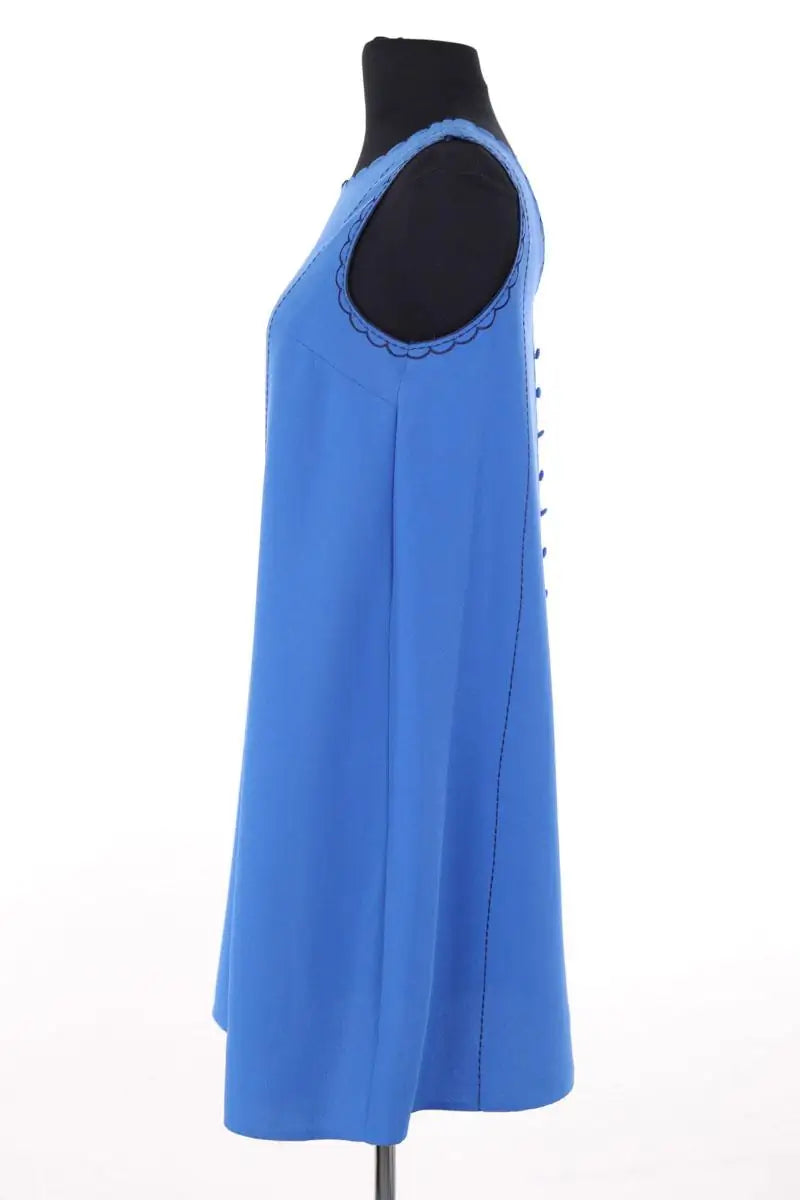 Robe Claudie Pierlot Bleu en Synthétique