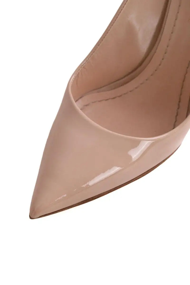 Talons Dior Rose en Cuir verni