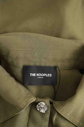 Chemises The Kooples  Kaki