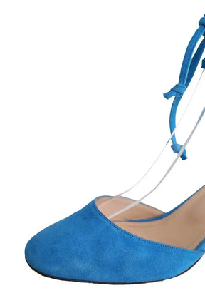 Talons Tila March Bleu en Daim