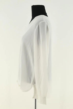 Blouse Claudie Pierlot Blanc en Synthétique