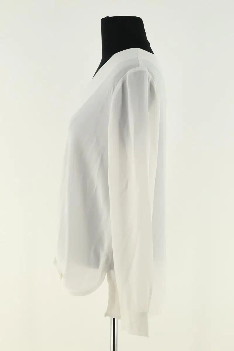Blouse Claudie Pierlot Blanc en Synthétique