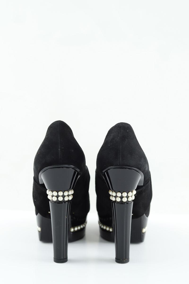 Talons Chanel  Noir