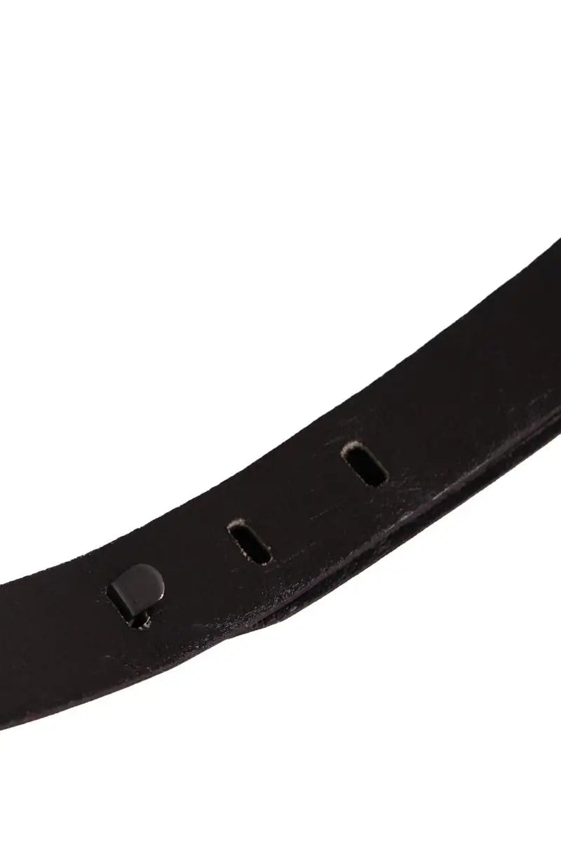 Ceinture en cuir Giorgio Armani Marron en Cuir