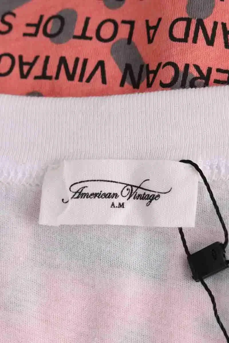 T-shirt American Vintage Blanc en Coton
