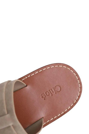 Sandales Chloé Gris en Daim