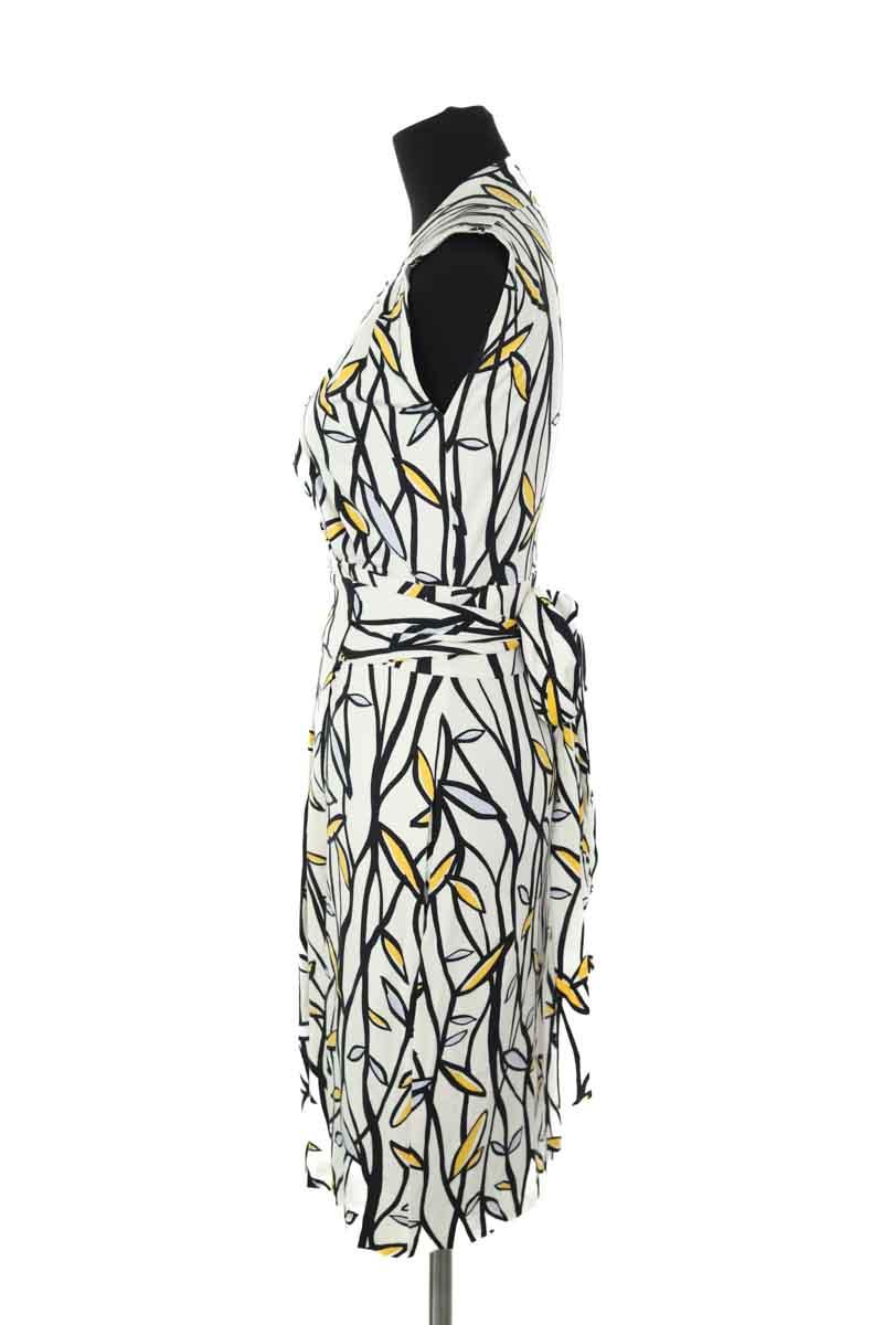 Mi-longueur Diane Von Furstenberg  Blanc