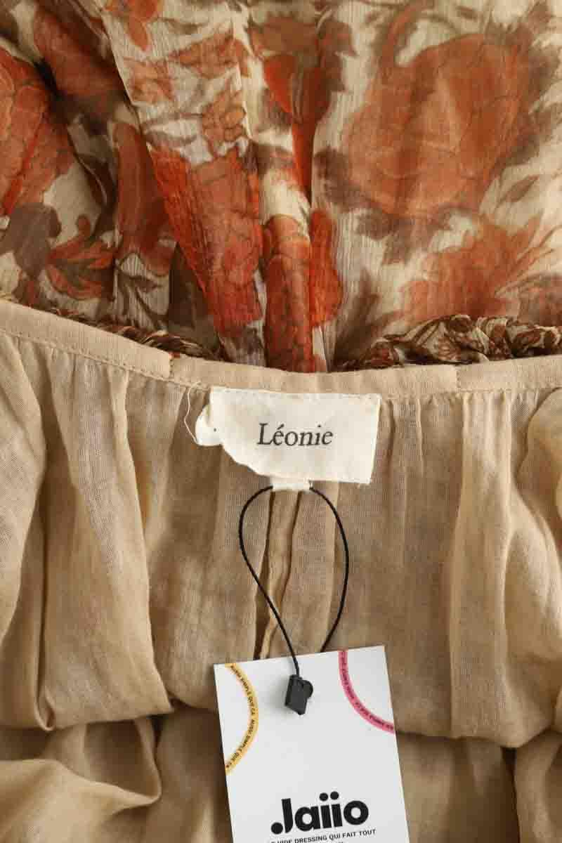 Mi-longueur Léonie  Beige