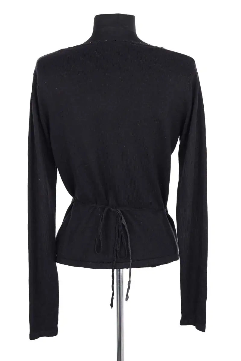 Cardigan Tara Jarmon Noir en Soie