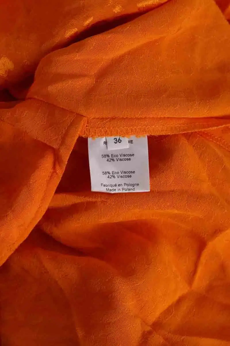 Jupe Roseanna Orange en Viscose