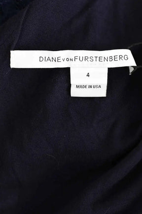 Robe Diane Von Furstenberg  Bleu