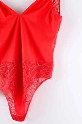 Top BOTT Rouge en Polyester