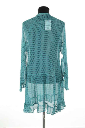 Mini Antik Batik  Bleu