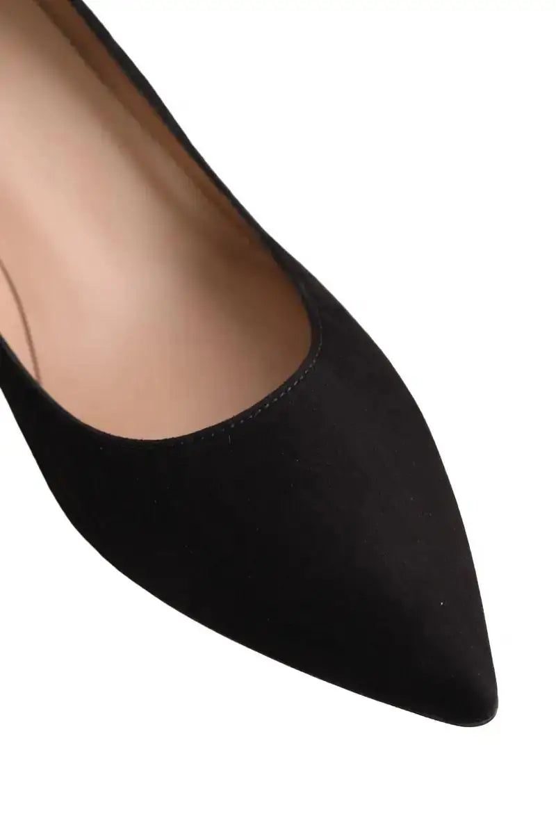 Talons LK Bennett Floret Noir en Daim