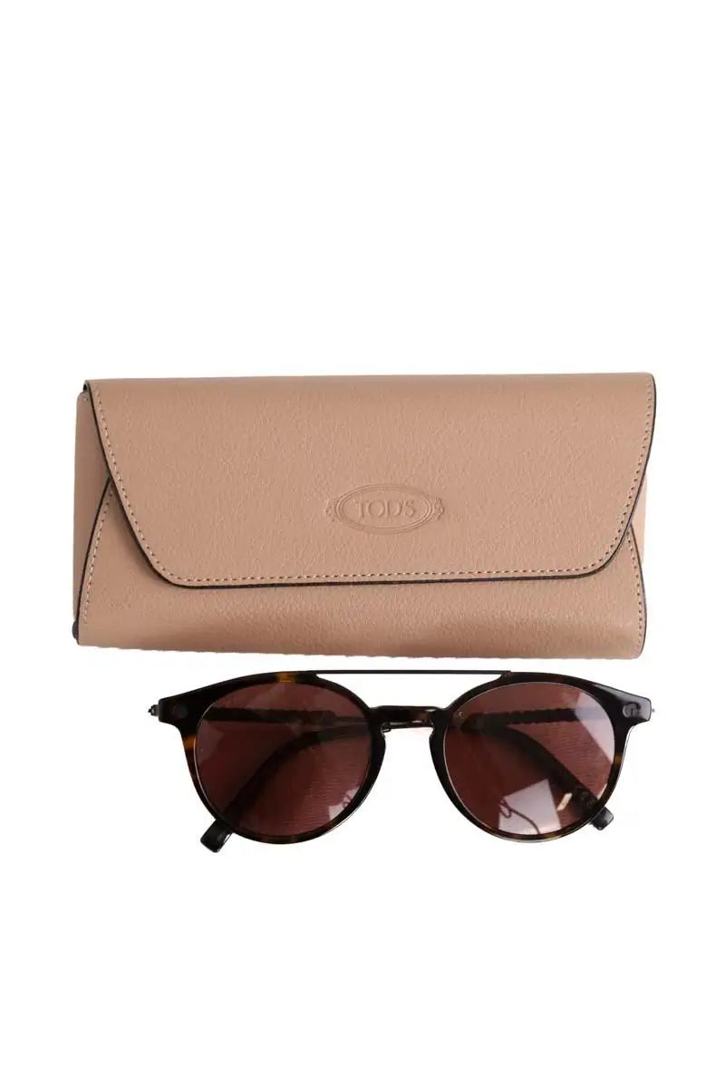 Lunettes de soleil Tod's Noir en Plastique