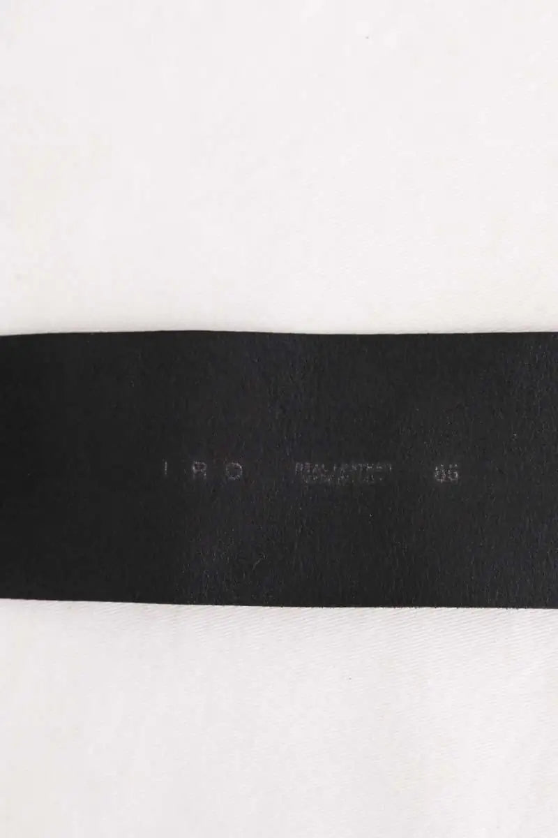 Ceinture en cuir Iro Noir en Cuir