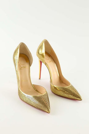 Talons Christian Louboutin  Doré