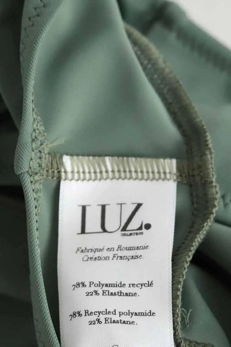 Maillot de bain Luz César Kaki en Polyamide