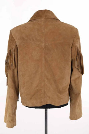 Veste Balzac Camel en Cuir