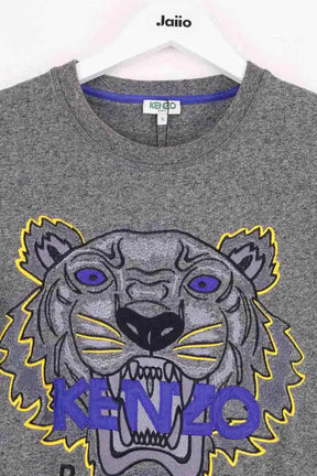 Pull Kenzo Gris en Coton