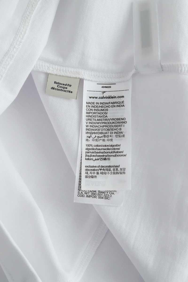 T-shirt Calvin Klein  Blanc