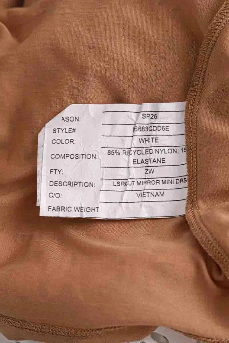 Robe Michael Kors Blanc en Synthétique