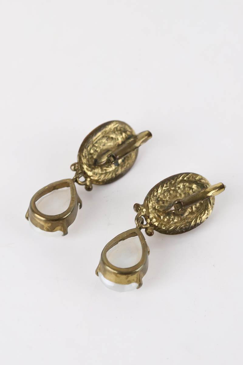 Boucles d'oreilles Ferrandis  Blanc