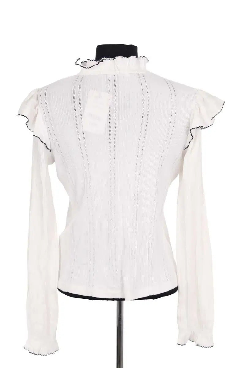 T-shirt Sandro Blanc en Viscose