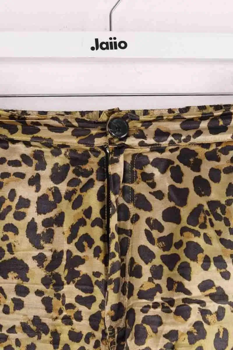 Pantalon Leon & Harper Doré en Viscose