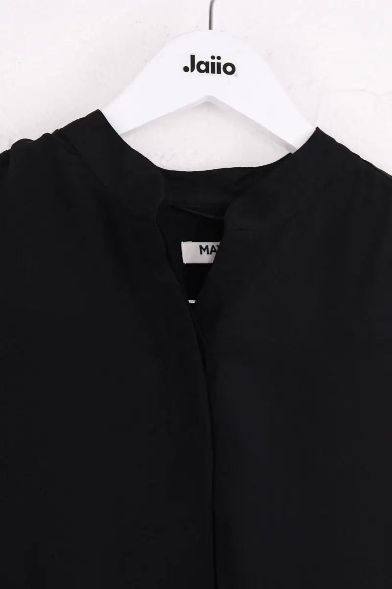 Chemise Max & Moi Noir en Soie