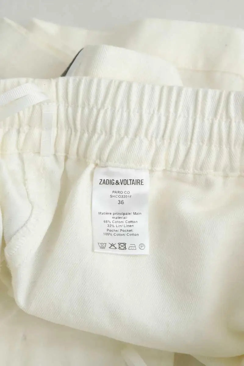 Mini short Zadig & Voltaire  Ecru