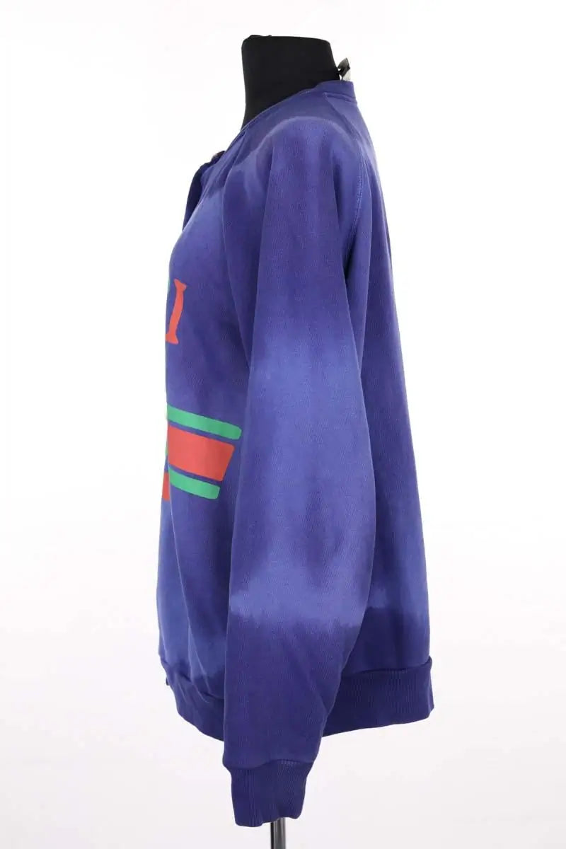 Cardigan Gucci Bleu en Coton