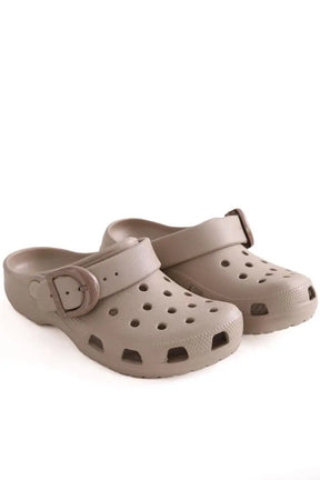 Sabots Crocs Gris en Plastique