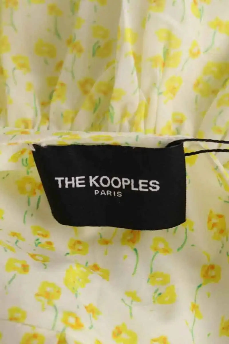 Robe The Kooples Jaune en Synthétique