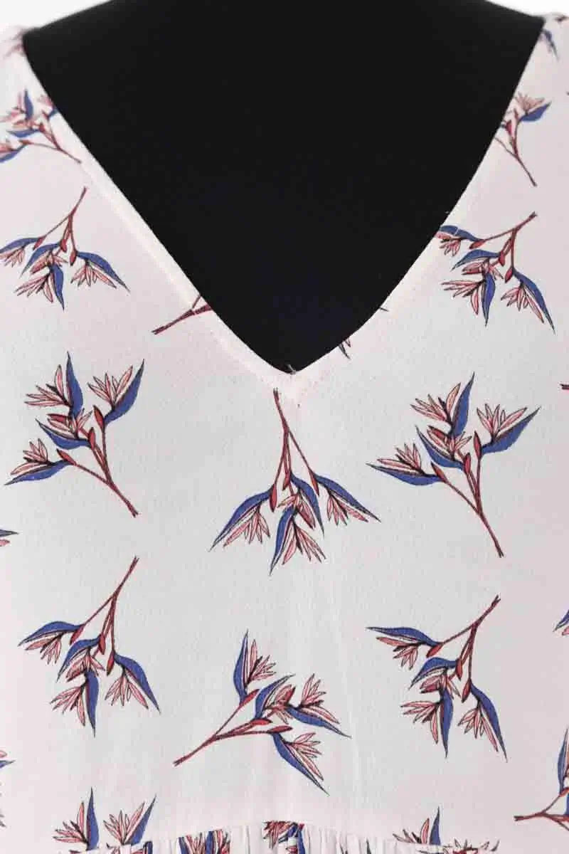 Robe Ba&Sh Blanc en Viscose